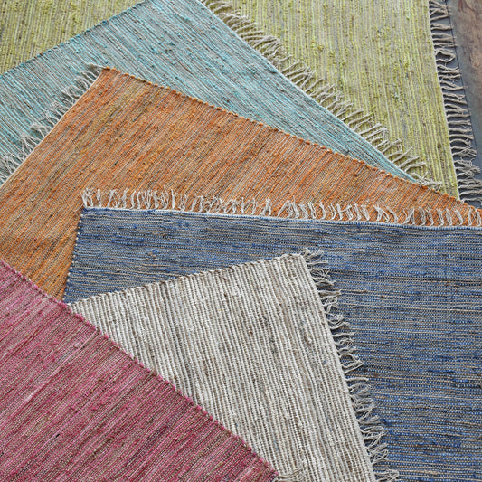 ARYA RUG - Hemp / Recycled Fabric