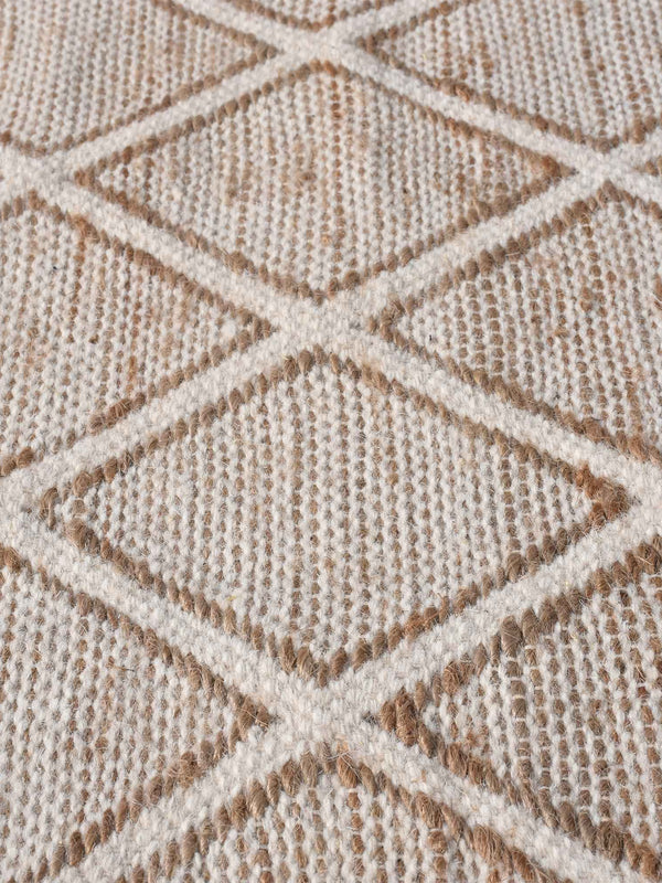 ATERNO RUG - NATURAL/IVORY - JUTE/WOOL
