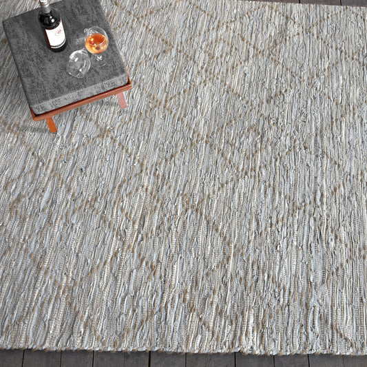 BARGO RUG - Leather / Hemp
