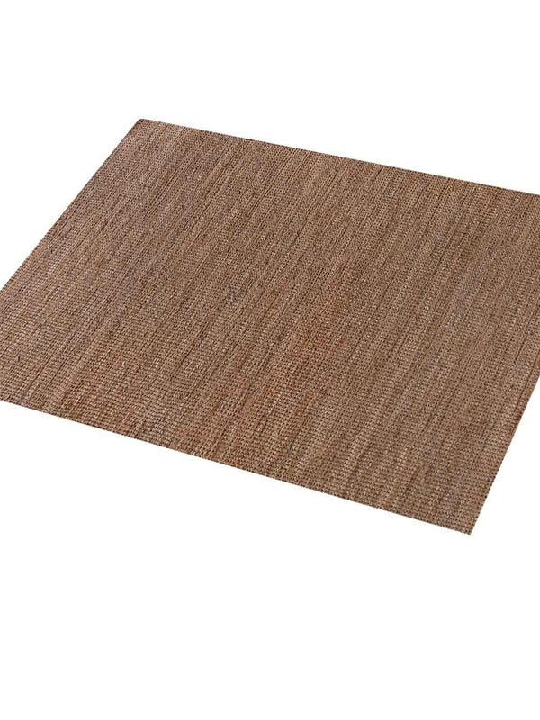BRAYTON RUG - LEATHER/ JUTE