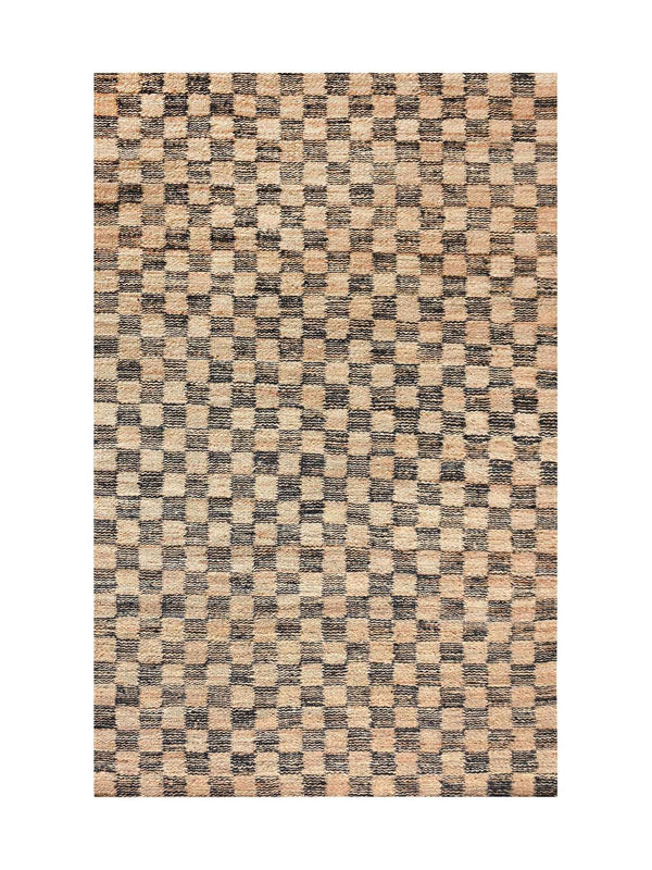 BRIOSO RUG - NATURAL/CHARCOAL - JUTE