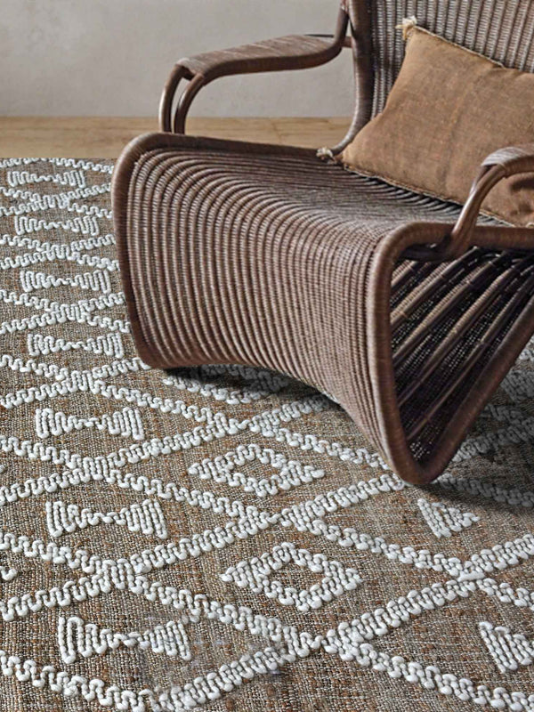 CHATEL RUG - JUTE/ WOOL