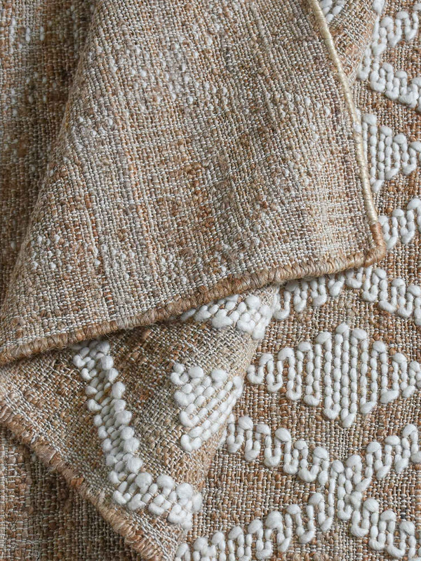 CHATEL RUG - JUTE/ WOOL