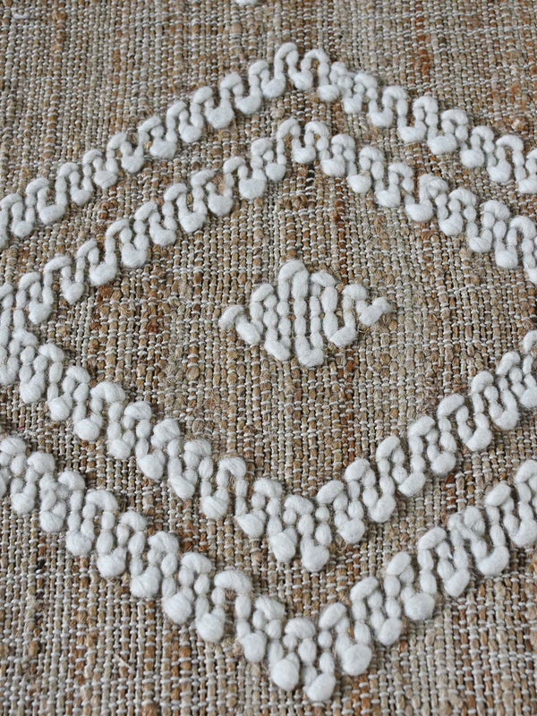 DAROIS RUG - HEMP/ WOOL