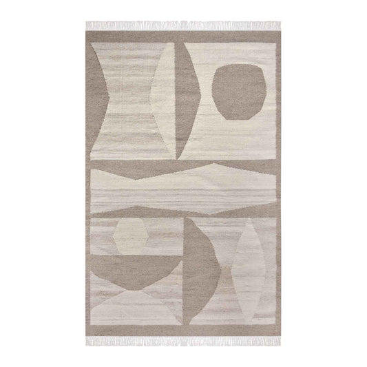 DESNA RUG - IVORY/BEIGE - WOOL