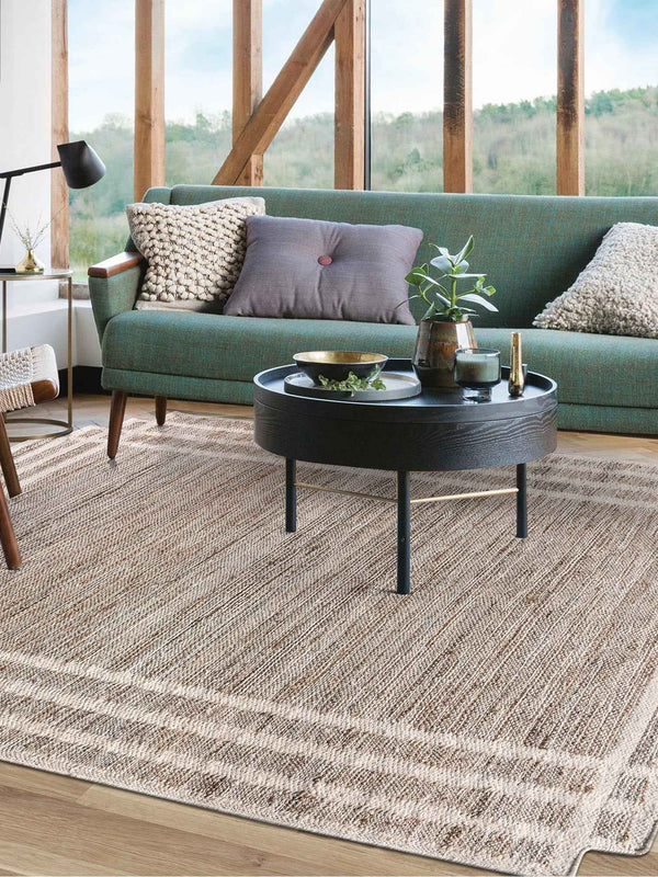 ETNASH RUG - HEMP/ WOOL