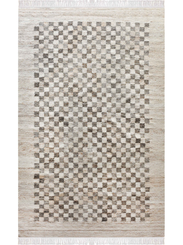 FENNEY RUG - BEIGE/GREY - PUNJA KELIM - PET