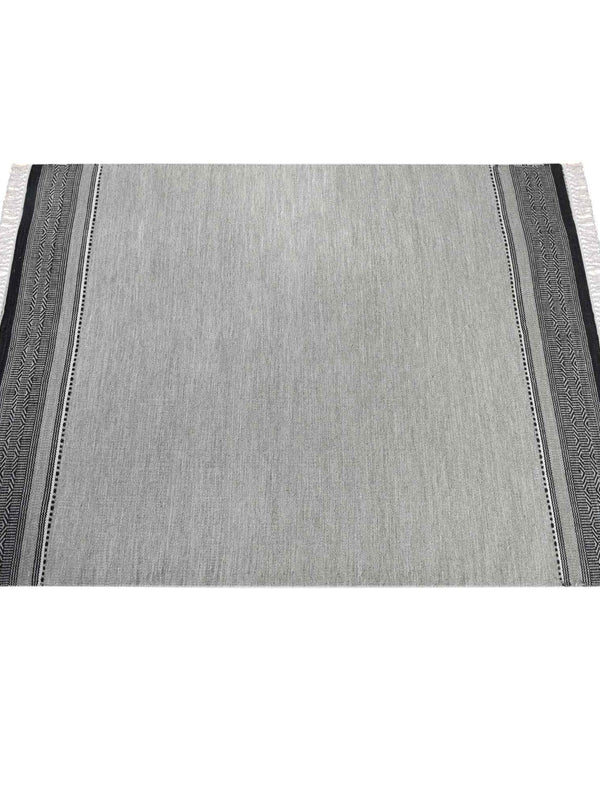 GAJAH RUG - GREY/ CHARCOAL - WOOL