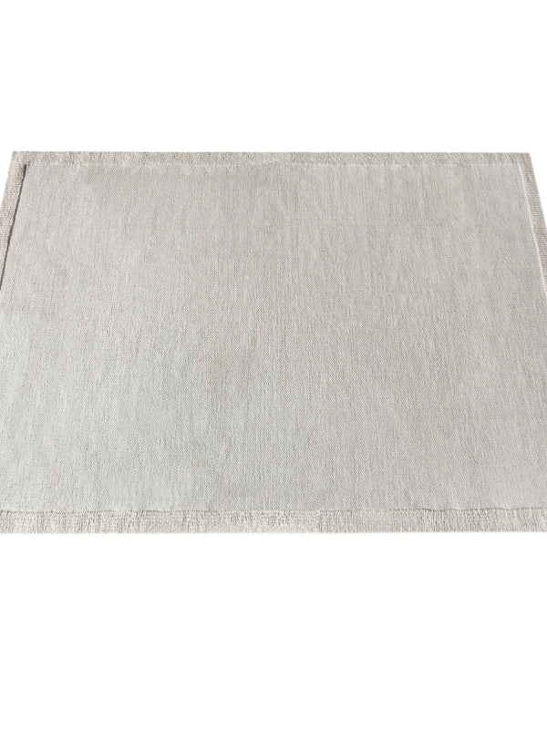 GILLARD RUG - WOOL - IVORY - HANDWOVEN