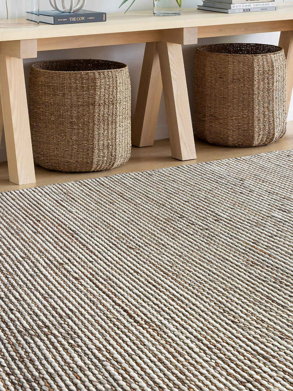 GINITA RUG - JUTE/ WOOL