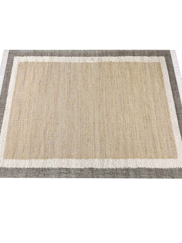GLOUCESTER RUG - NATURAL/SAGE - JUTE/WOOL - PUNJA