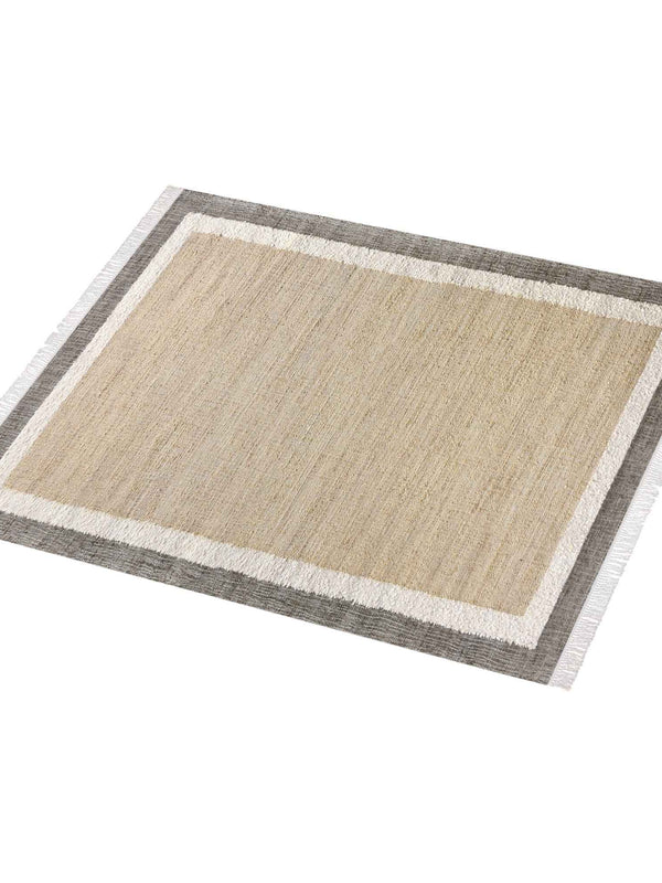 GLOUCESTER RUG - NATURAL/SAGE - JUTE/WOOL - PUNJA