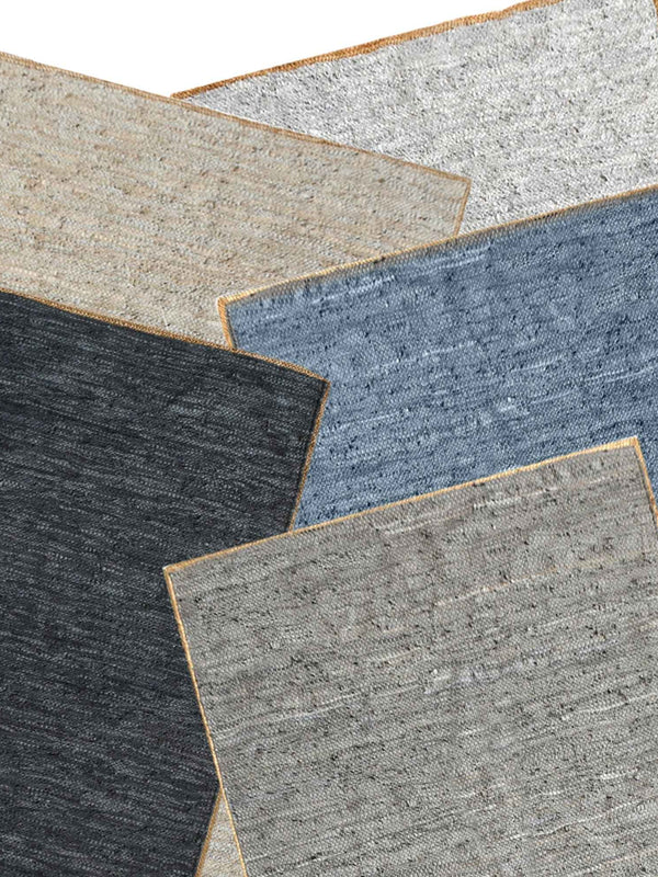 JACMEL RUG - HEMP/ LEATHER