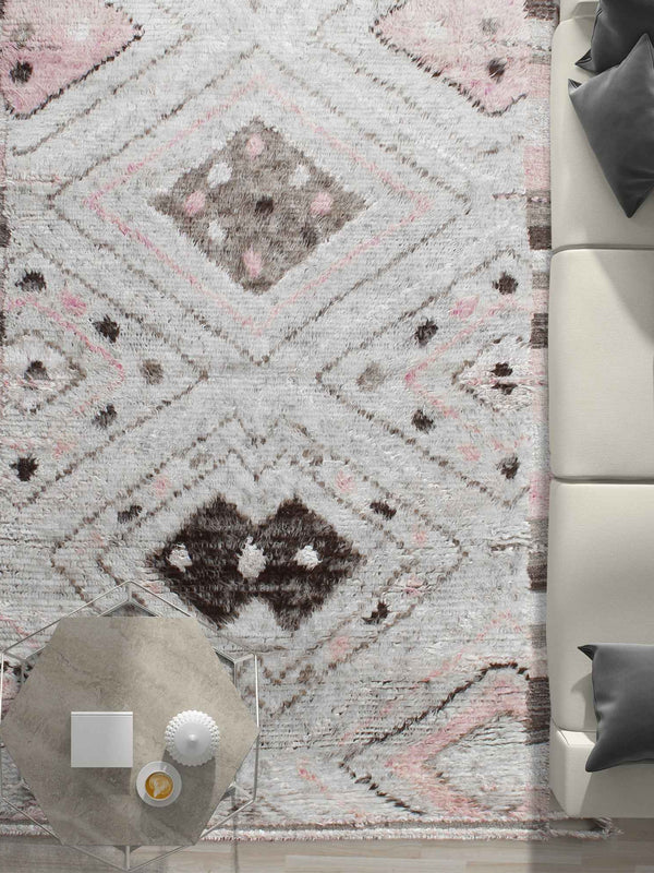 KEILA RUG - WOOL VISCOSE BLEND