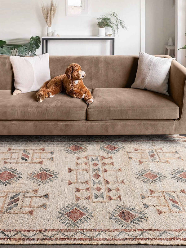 LEVSKI RUG - JUTE/ WOOL
