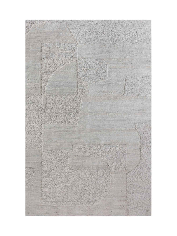 MILUTIN RUG - IVORY - HAND WOVEN - JUTE + WOOL