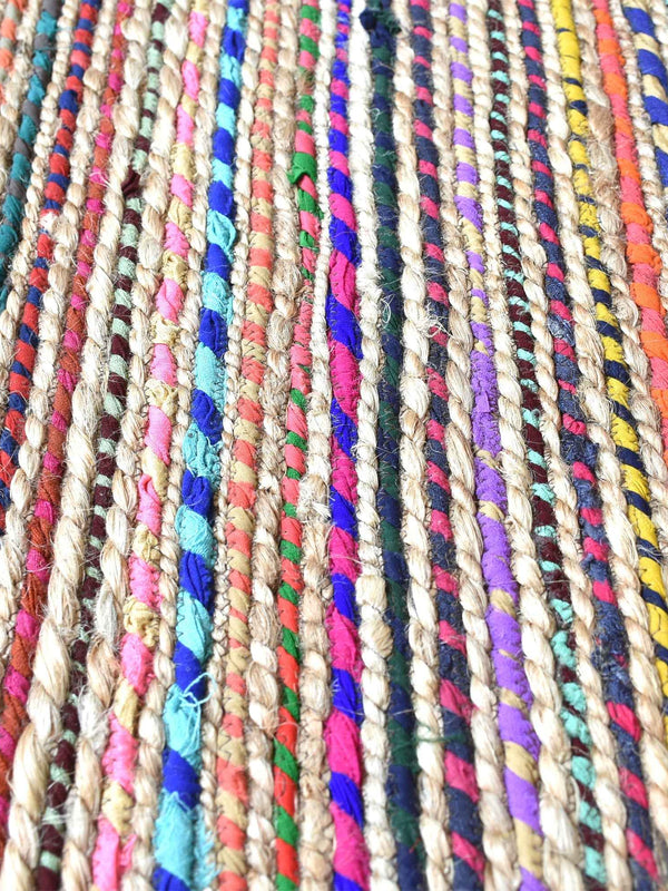 MISTON RUG - HEMP/ RECYCLED FABRIC