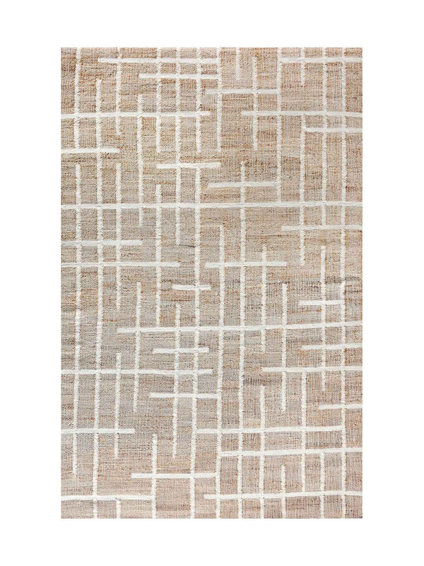 NACHEZ RUG - NATURAL/IVORY - JUTE/WOOL