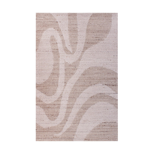 RASINA RUG - IVORY - WOOL - HAND WOVEN, OVER TUFTED