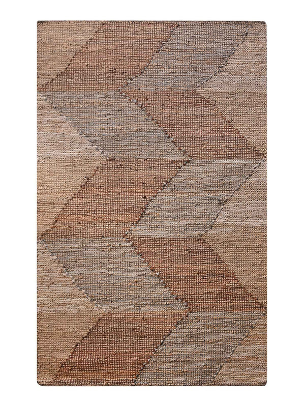 ROSENBERG RUG - JUTE/ LEATHER