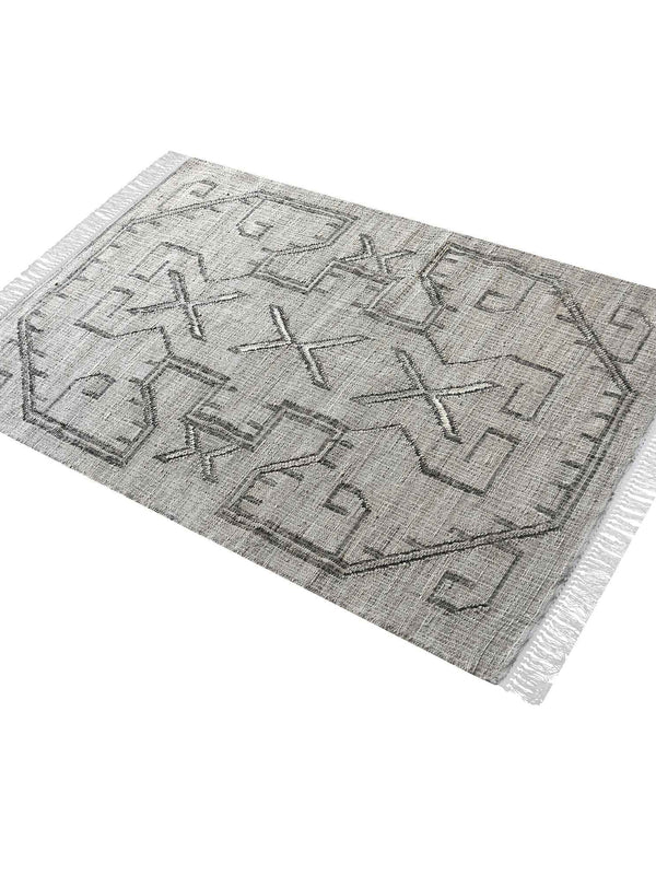 ROWSLEY RUG - HEMP/ WOOL