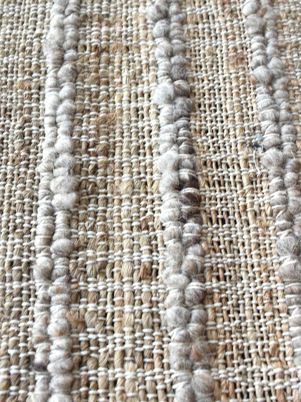 SALINA RUG - HEMP/ WOOL