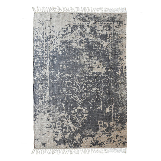 Area Rug, Bedroom Rug, Living Room Rug, Living Area Rug, Indian Rug, Office Carpet, Office Rug, Shop Rug Online, Hemp, Cotton, Printed, Grey, Natural, Pitloom, Flat Weave, Abstract