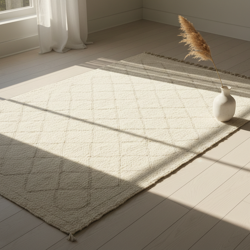 White & Cream Rugs