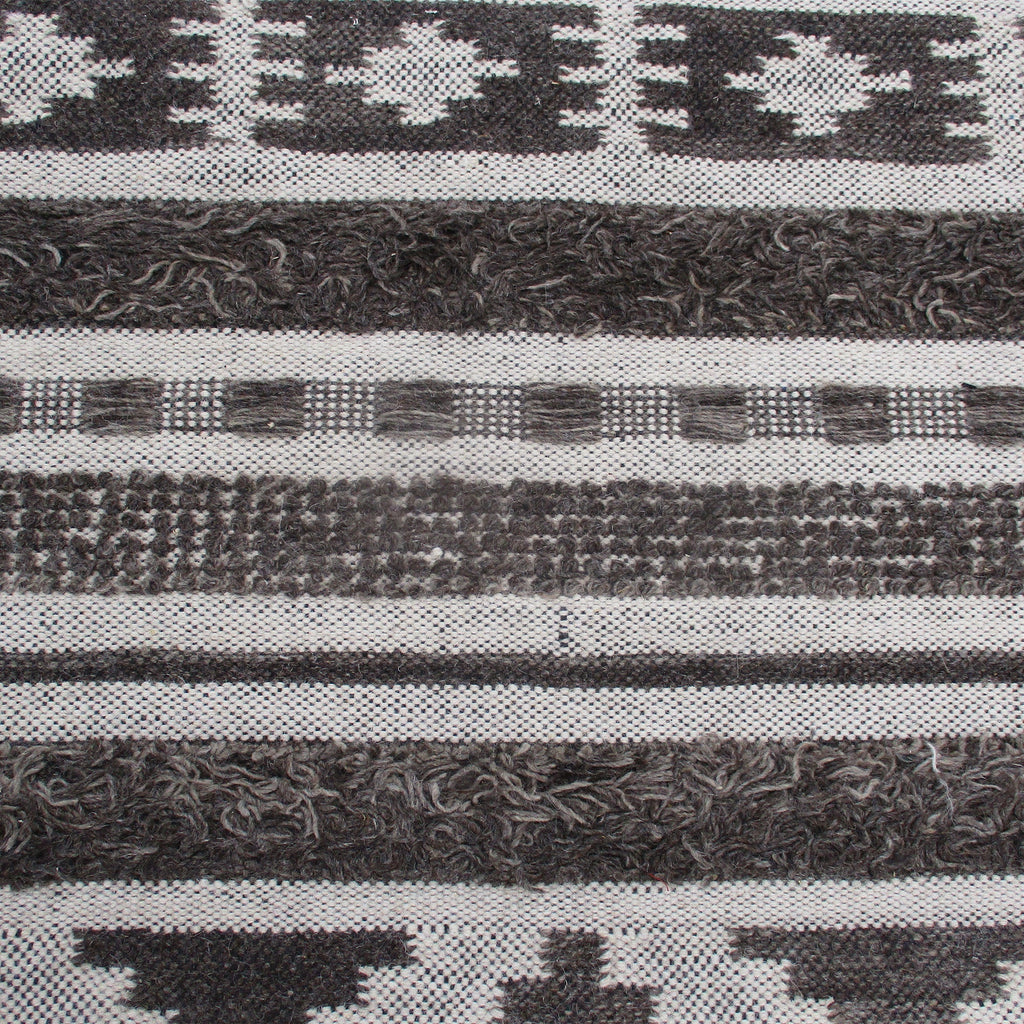 Area Rug, Bedroom Rug, Living Room Rug, Living Area Rug, Indian Rug, Office Carpet, Office Rug, Shop Rug Online, Wool, Charcoal, Natural White, Pitloom, Cut And Loop, intricate