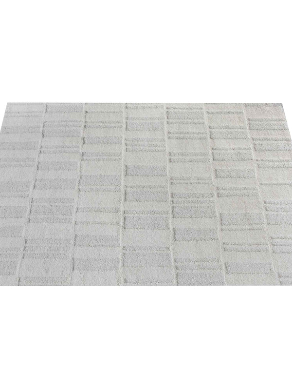 AALBORG RUG - NZ WOOL - TABLE TUFTED - IVORY
