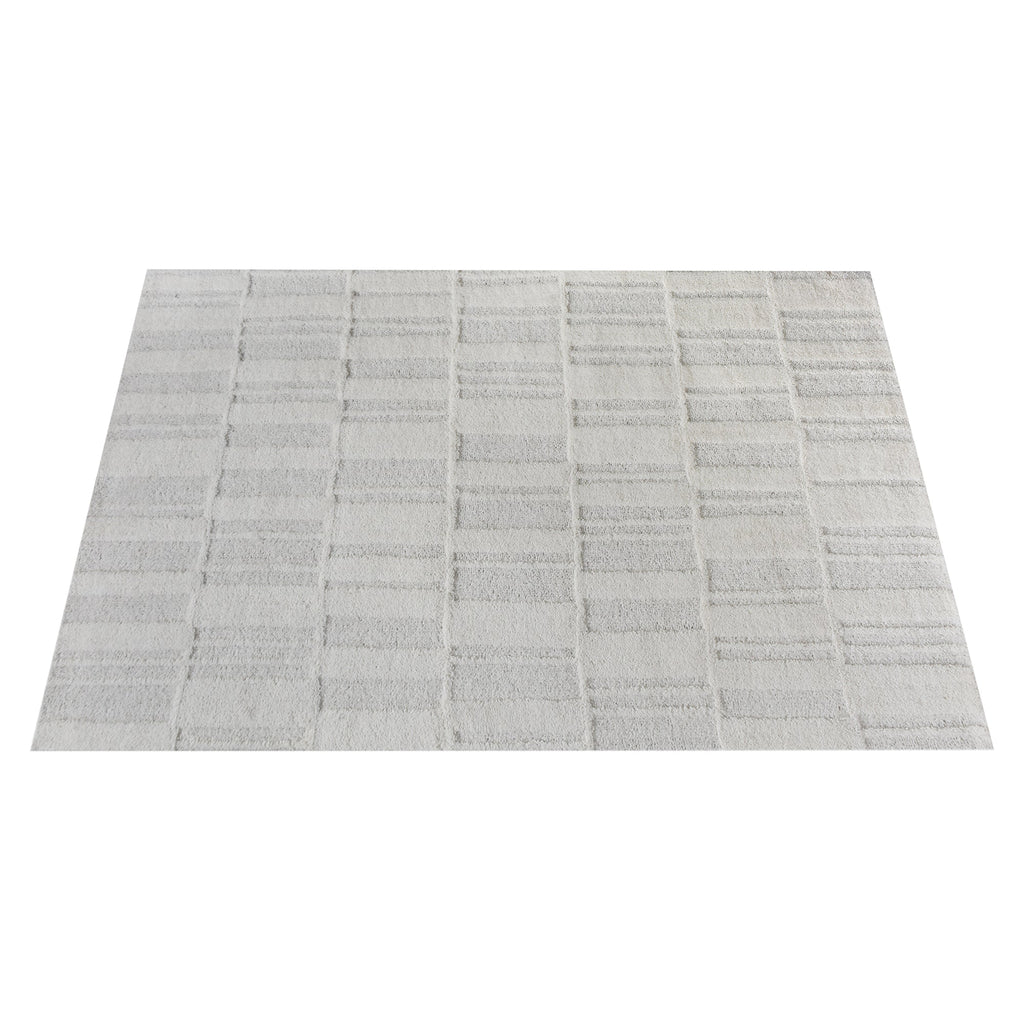 AALBORG RUG - NZ WOOL - TABLE TUFTED - IVORY