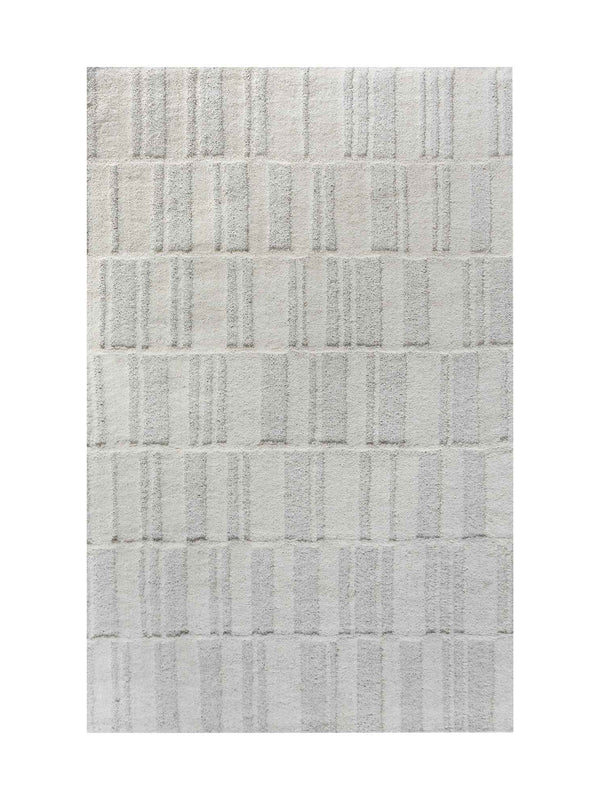 AALBORG RUG - NZ WOOL - TABLE TUFTED - IVORY