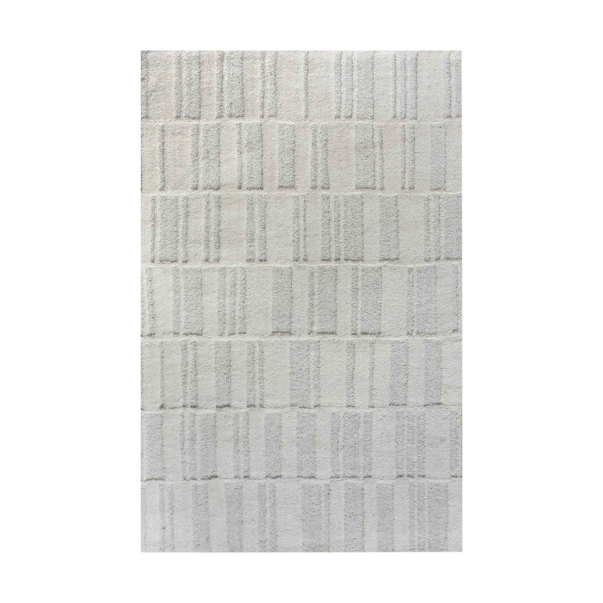 Monolith & Heart Aalborg Table-Tufted New Zealand Wool Rug, Ivory