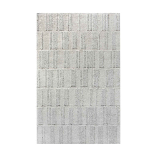 AALBORG RUG - NZ WOOL - TABLE TUFTED - IVORY