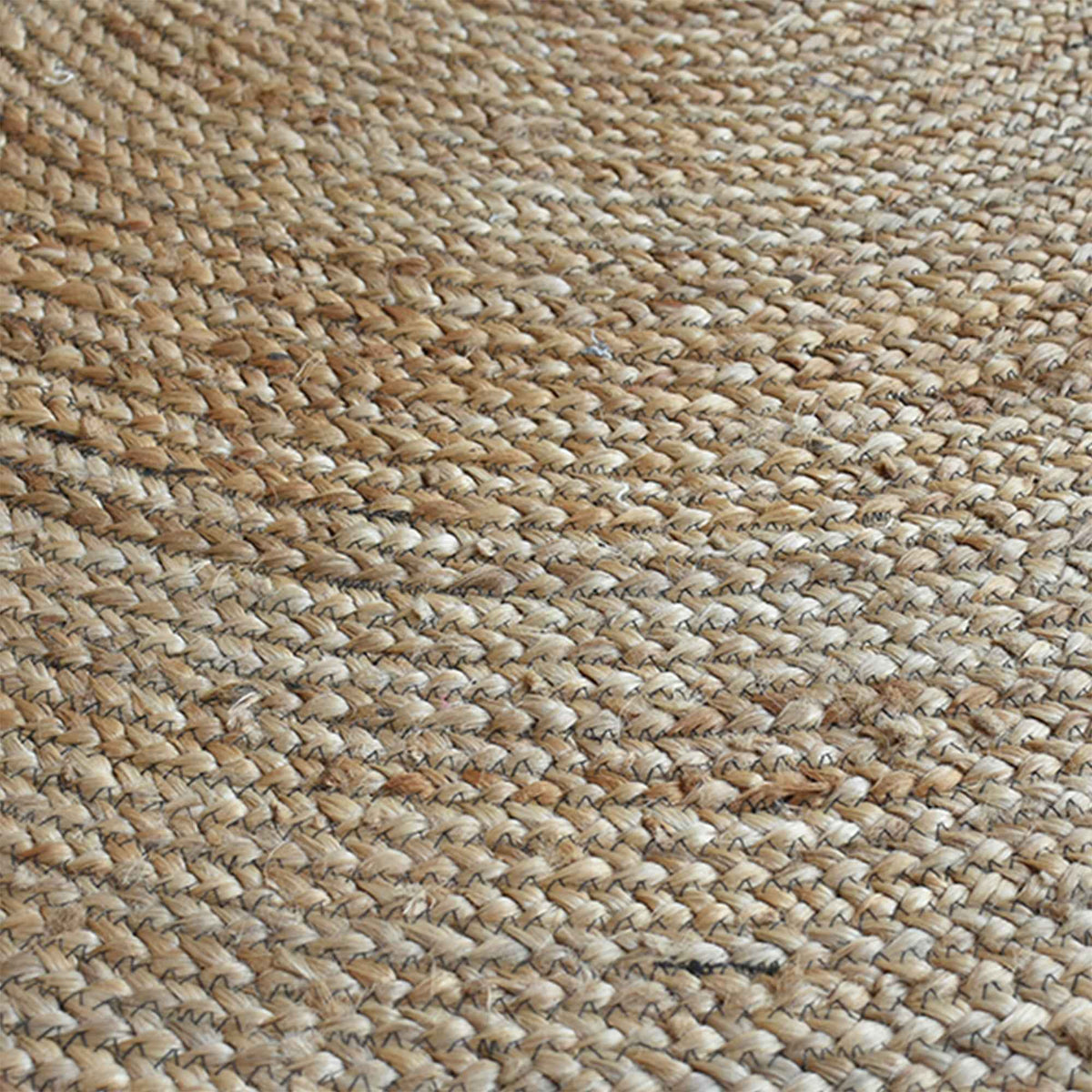 Monolith & Heart Afono Braided Jute & Recycled Fabric Rug, Multiple Colours