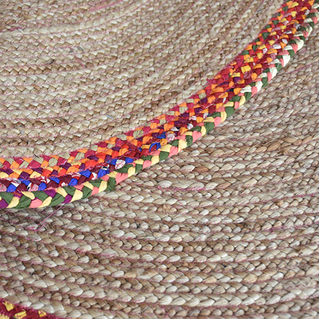 Area Rug, Bedroom Rug, Living Room Rug, Living Area Rug, Indian Rug, Office Carpet, Office Rug, Shop Rug Online, Hemp, Recycled Fabric, Multi, Natural, Hm Stitching, Flat Weave, Braided