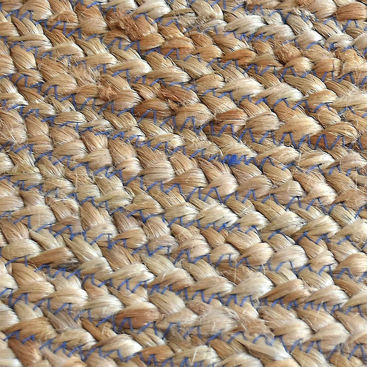 Monolith & Heart Afono Braided Jute & Recycled Fabric Rug, Multiple Colours