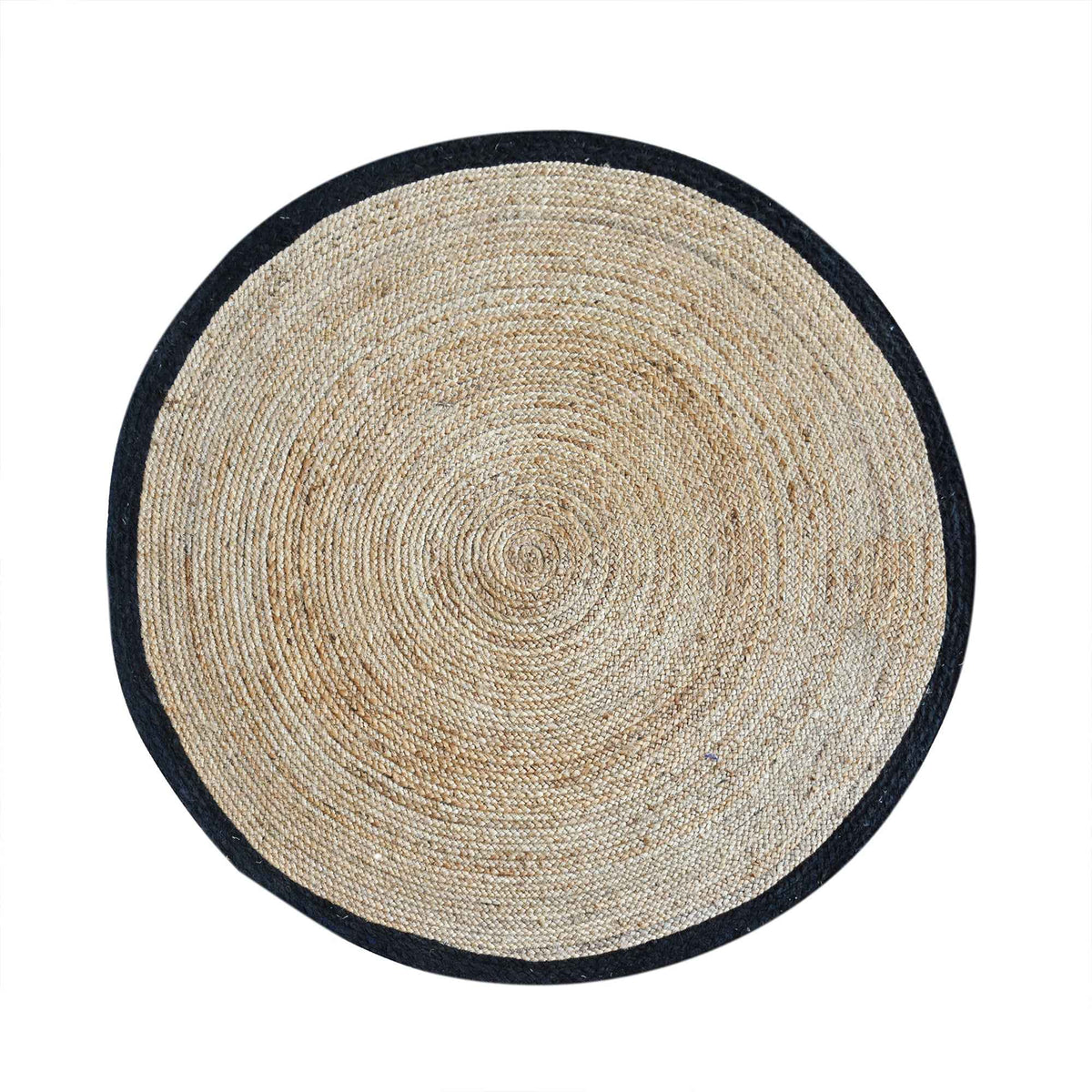 Monolith & Heart Afono Braided Jute & Recycled Fabric Rug, Multiple Colours