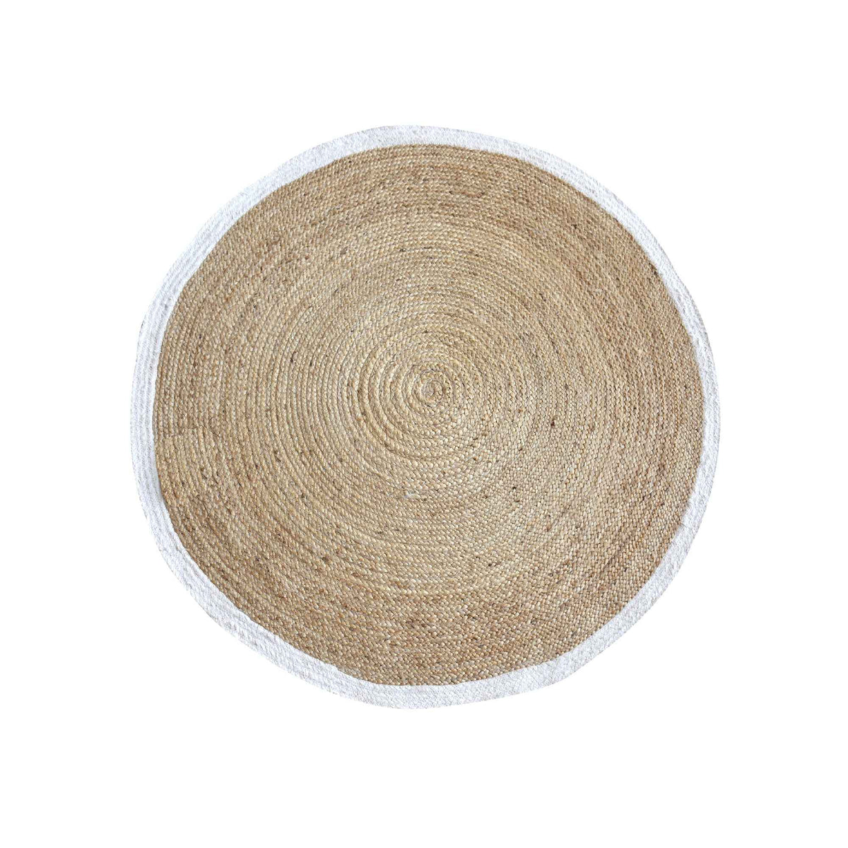 Monolith & Heart Afono Braided Jute & Recycled Fabric Rug, Multiple Colours