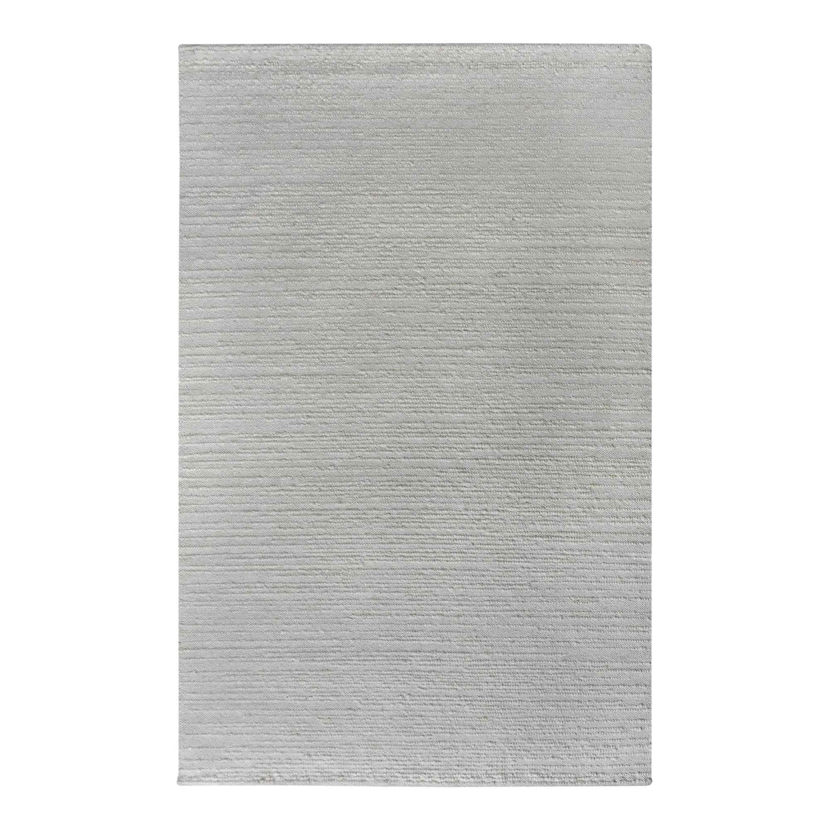 Monolith & Heart Alguno Hand-Woven New Zealand Wool Rug, Natural White