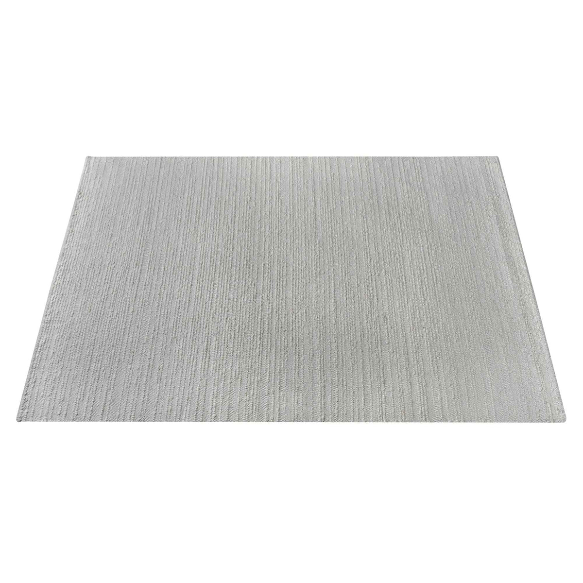 Monolith & Heart Alguno Hand-Woven New Zealand Wool Rug, Natural White