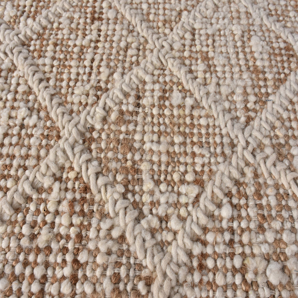 AMBLER RUG - JUTE/ WOOL