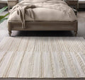 AMPOR - IVORY - HAND WOVEN - WOOL + JUTE