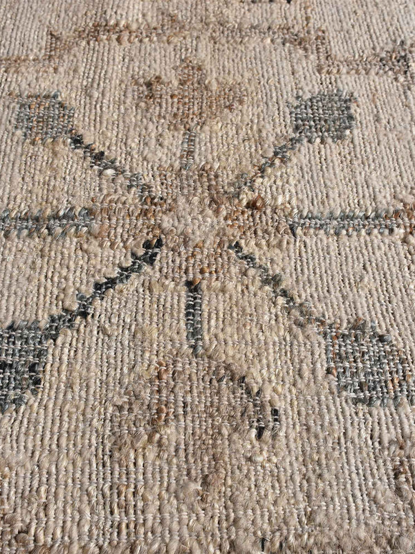 AMROHA RUG -  HEMP/ WOOL