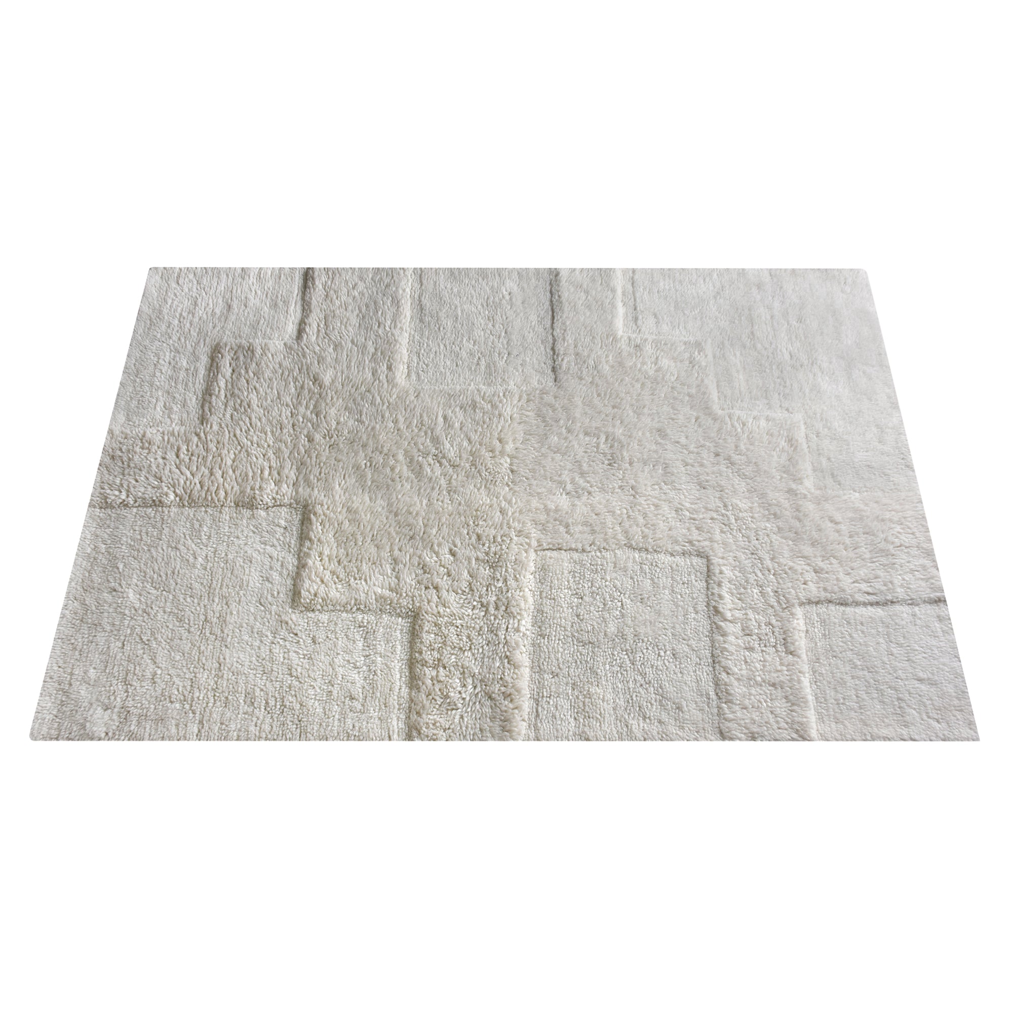 ANCONA RUG - NZ WOOL - TABLE TUFTED - IVORY