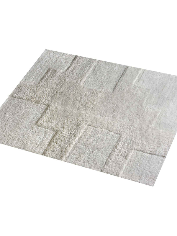 ANCONA RUG - NZ WOOL - TABLE TUFTED - IVORY