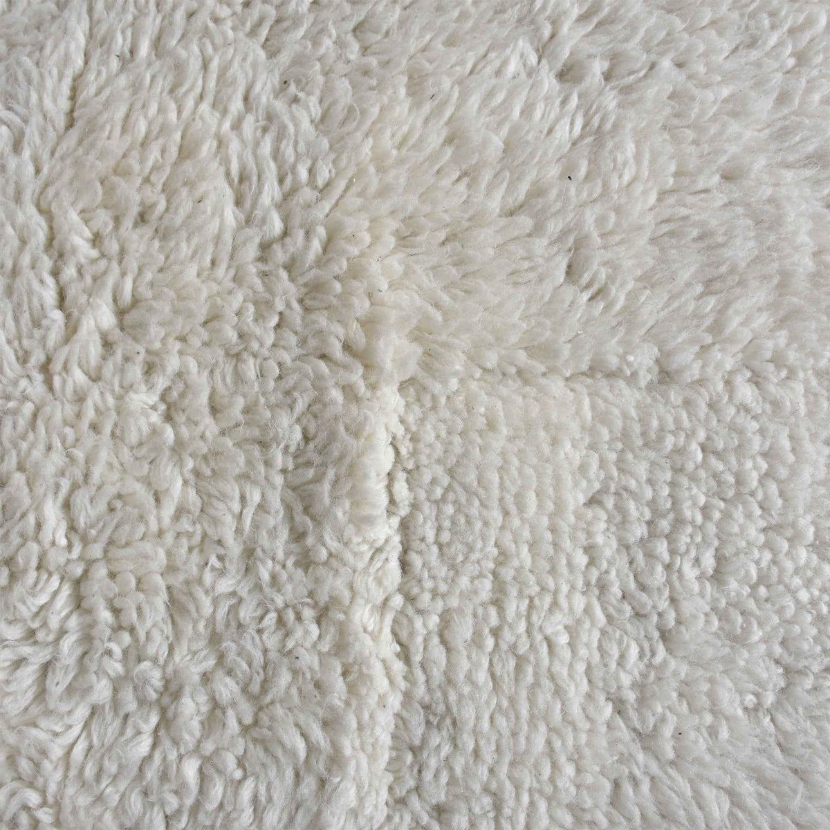 Monolith & Heart Ancona Table-Tufted New Zealand Wool Rug, Ivory
