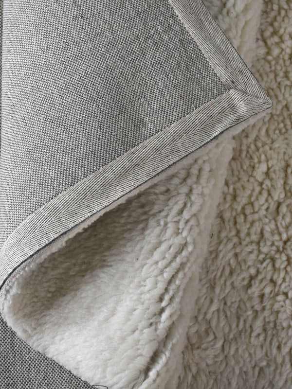 ANCONA RUG - NZ WOOL - TABLE TUFTED - IVORY