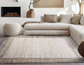 ARAYAT - NATURAL/MULTI - PUNJA KELIM - JUTE + WOOL