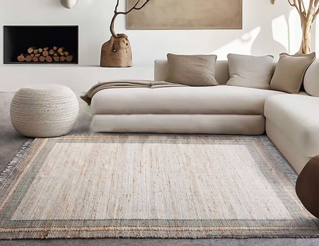 ARAYAT - NATURAL/MULTI - PUNJA KELIM - JUTE + WOOL